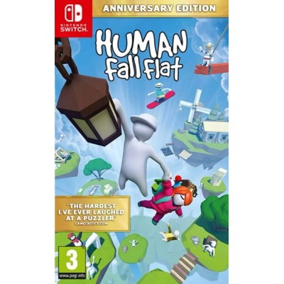 Human Fall Flat - Anniversary Edition [Switch, русские субтитры]